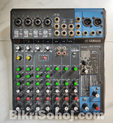 Yamaha Mg10xu Mixer & Audio Console